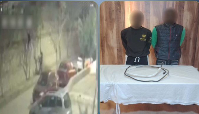 ضبط شخصين سرقا ماسورة نحاسية من شقة في مدينة نصر 